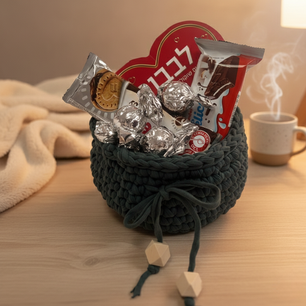 משלוח מנות - סלסלה שהתחפשה ( קטן)